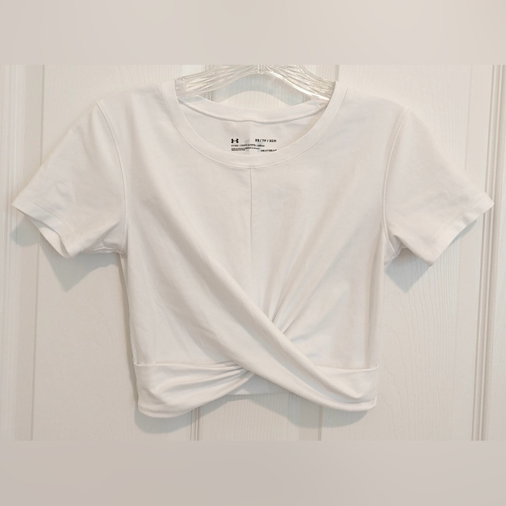 Under Armour Women's Classic White Crop Top